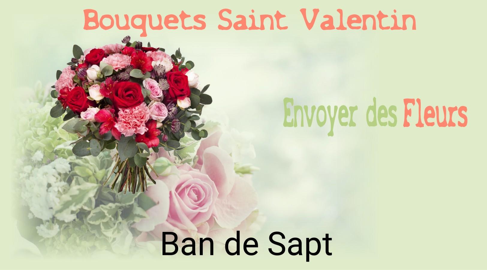 Roses de Saint-Valentin livrées à Ban-de-Sapt